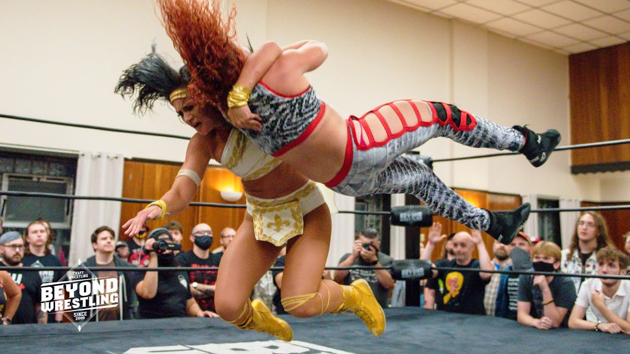 [Free Match] Megan Bayne v Masha Slamovich | Women's Wrestling (Beyond, AEW Dark, IMPACT, NWA, WWR+)