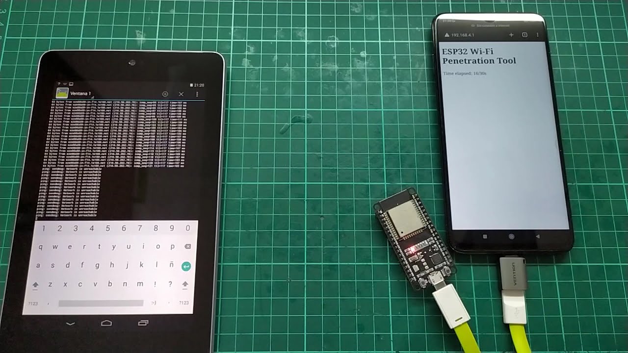 Atacando Redes Wi-Fi con NodeMCU ESP32 Deauther PMKID WPA2 Handshake ESP-IDF VS Code PASO A PASO!!!