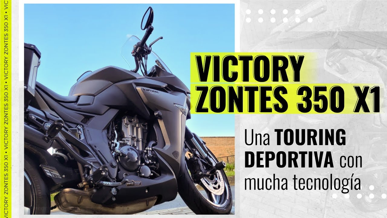 Moto Victory Zontes 350 X1 - Mira todo lo que trae 👀 (Parte 1)