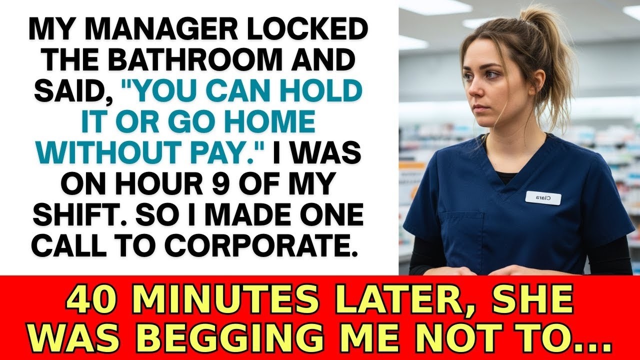 My Boss Denied Me the Bathroom During a 12 Hour Shift But She Didn't Expect This Coming