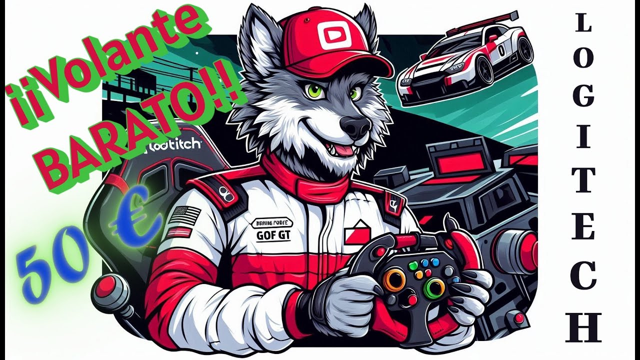 El MEJOR volante Sim Racing ECON&Oacute;MICO-Logitech Driving Force GT
