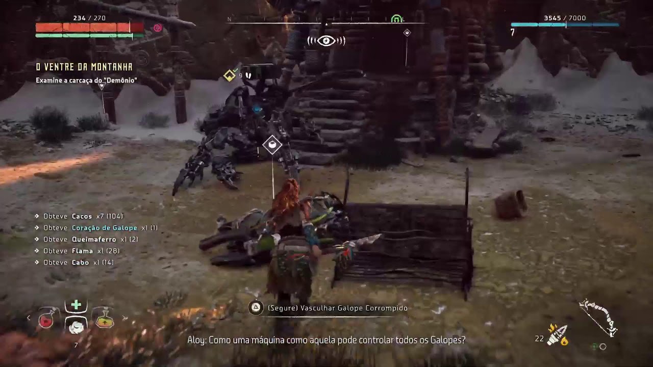 HORIZON ZERO DAWN (GAMEPLAY SEM COMENTÁRIOS) - SAMIURAIOpZ