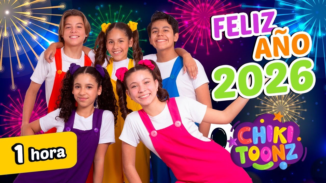 ¡Feliz Año Nuevo 2026! - Chiki Version | Música para niños | @ChikiToonz