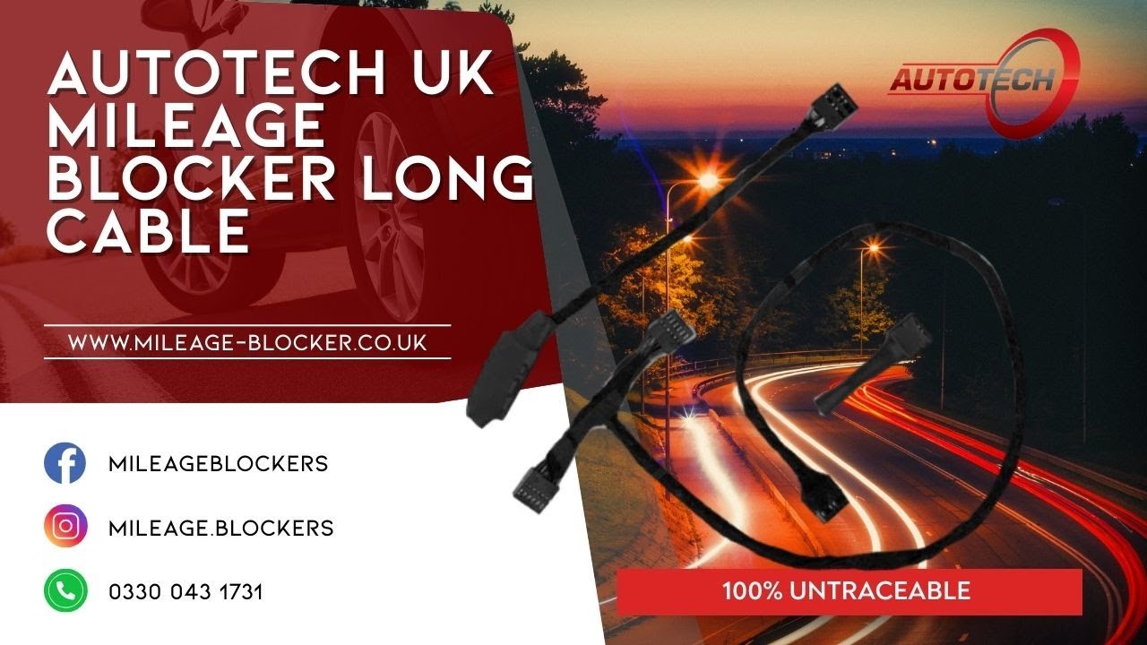 Autotech UK Mileage Blocker Long Cable