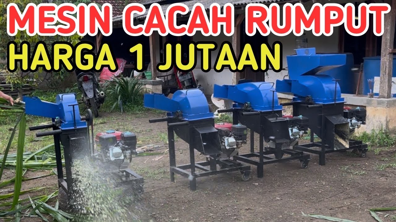 MESIN CACAH RUMPUT HARGA 1 JUTA 500Ribu TANPA PENGGERAK