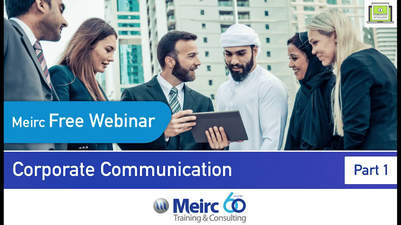 Corporate Communication part 1 | Communication and Writing Skills | Dubai | Meirc