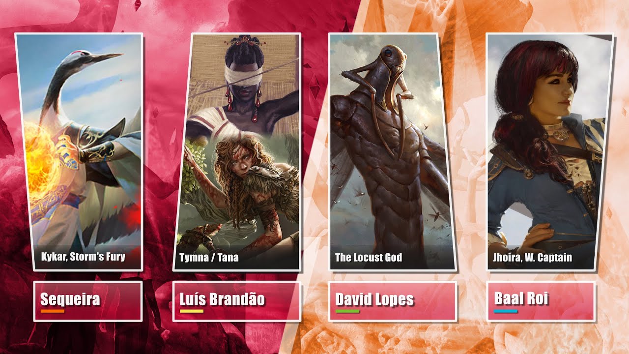 Kykar, Tymna/Tana, The Locust God, Jhoira, W Captain - #EDH Gameplay Ep 02