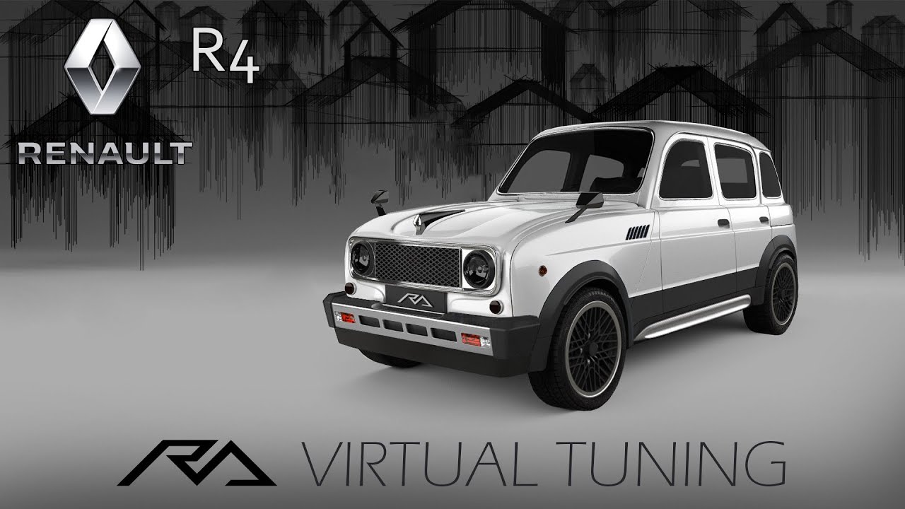 Virtual Tuning of Renault  R4/ تعديل سيارة رونو R4