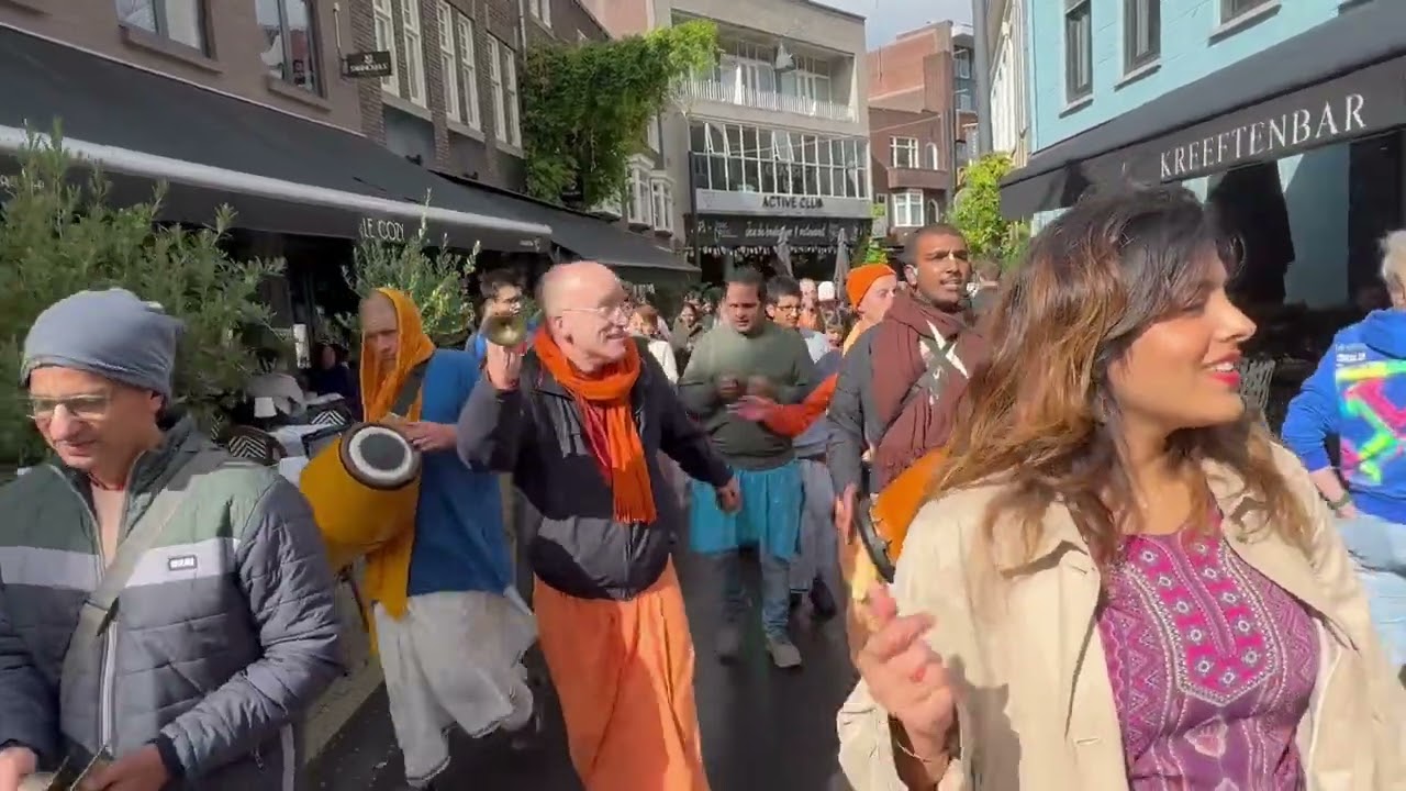 Harinam Sankirtan by Radhadesh Devotees on 28th SEPT 2024, ISKCON Eindhoven