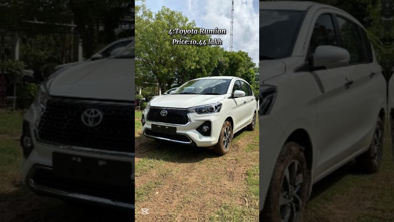 Top 4 toyota cars under 10 lakh in india #shortsvideo #toyota