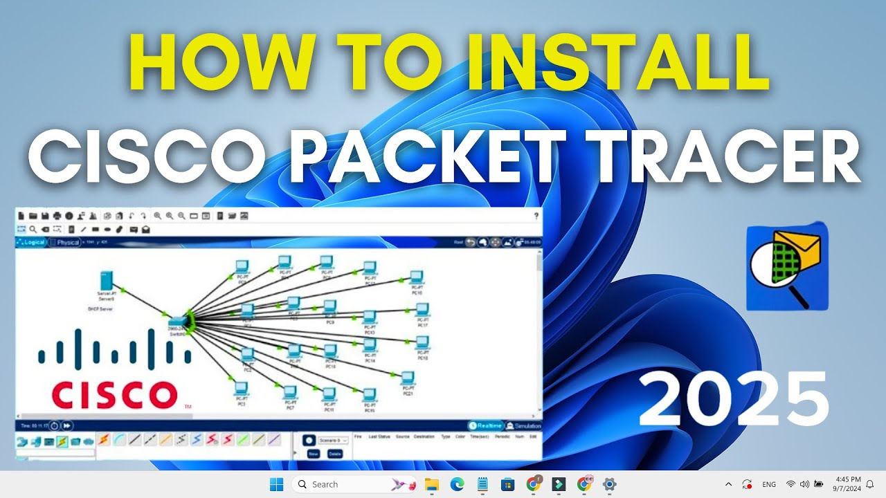 Как загрузить Cisco Packet Tracer для Windows 11 | Установить Cisco Packet Tracer для Windows 11