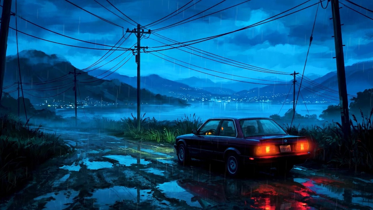 you can rest now. it’s raining. | rainy night lofi