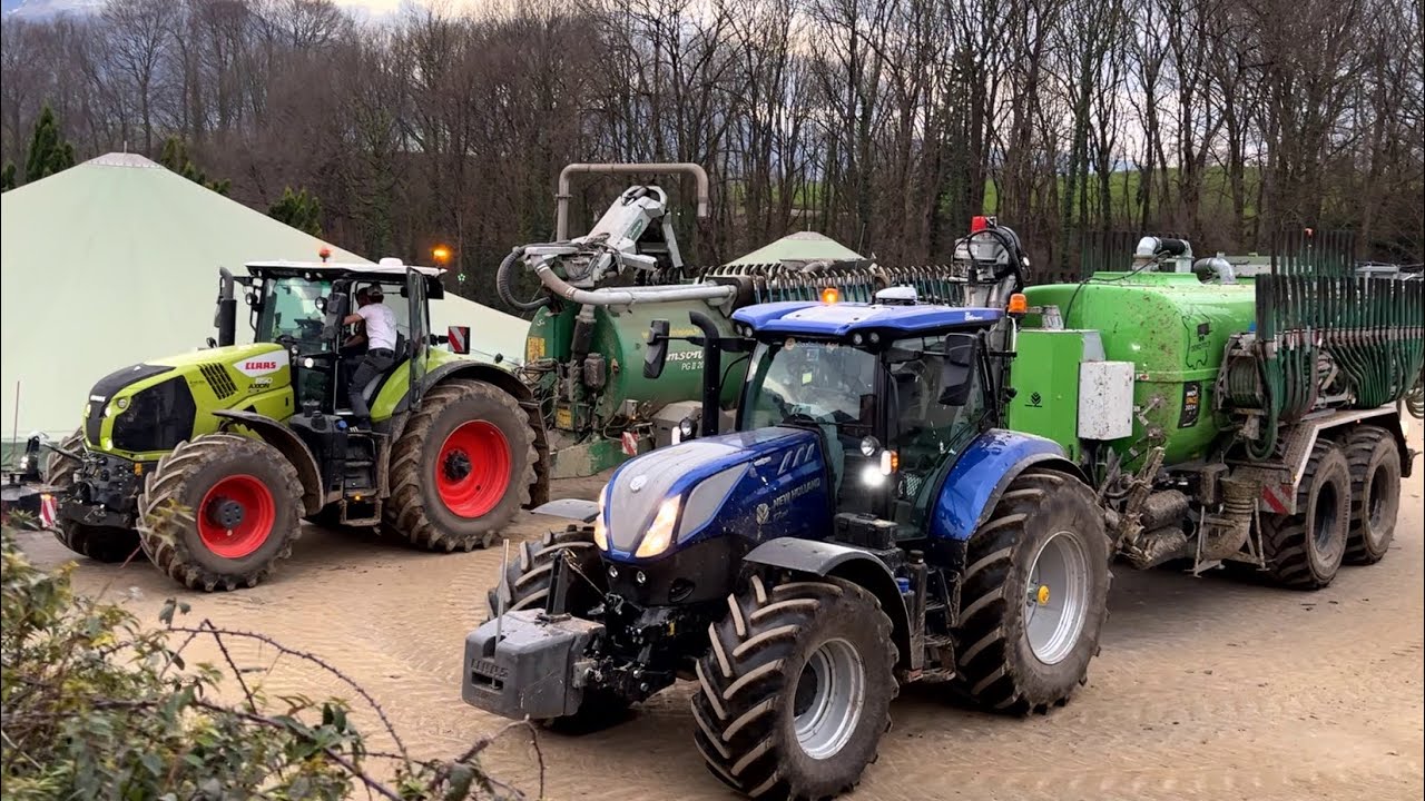 🇫🇷Épandage de Digestat 2025 à la Methanisation Asson BioEnergie 🙂🤩