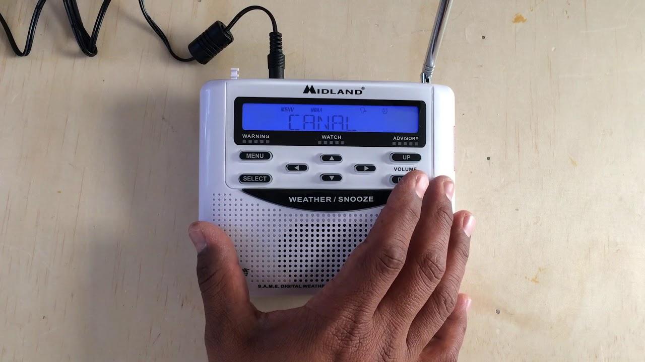Programación alarma Midland WR120