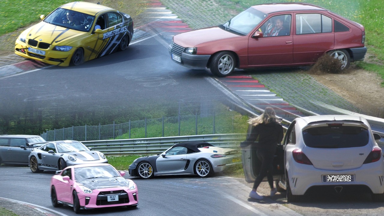 NEAR MISSES & FAILS   NÜRBURGRING   Tourists Driving 2025
