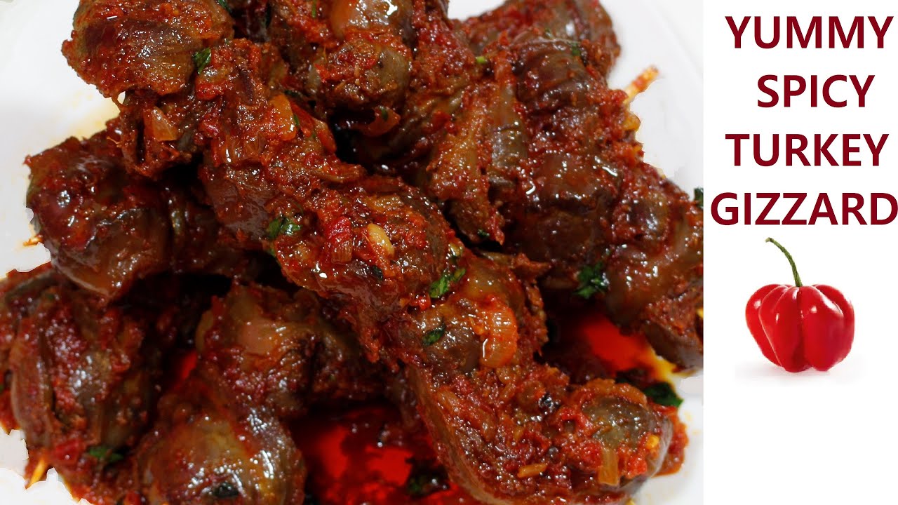 Yummy Spicy Turkey Gizzard | Easy Recipe | Step By Step Guide | Cooking with Estelle👌🏾💕✨|