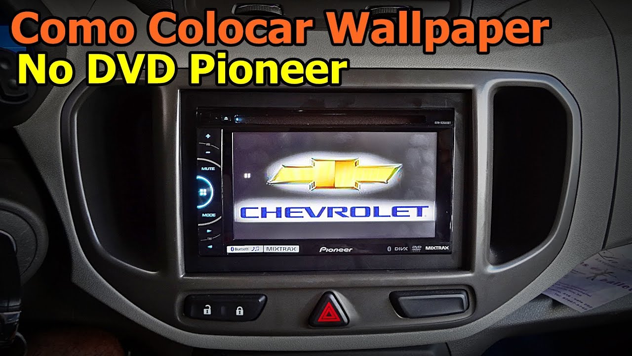 Como Colocar Fundo de Tela Personalizado no DVD Pioneer - Wallpaper DVD Pioneer - Pioneer 2 Din