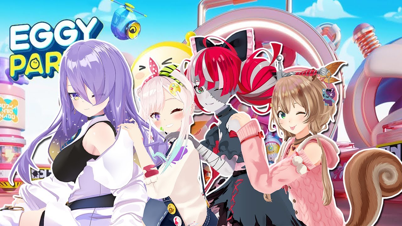 【hololiveId】EGGY PARTY WITH THE GANG !!!【Ayunda Risu】