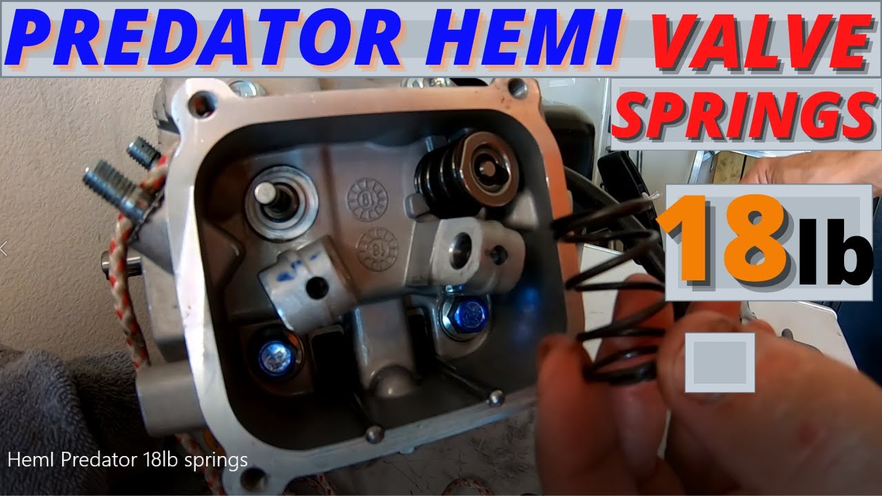 HemI Predator 212/18lb pound spring install