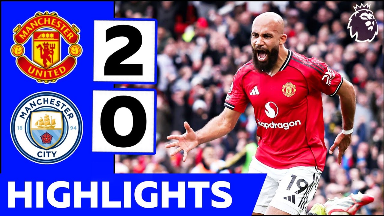 Manchester United vs Manchester City (2-0) Highlights | Mbeumo & Dorgu Goal Reactions