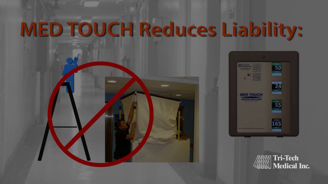 Medical Gas Alarms: Touch Screen Area Alarm MED TOUCH Tri Tech