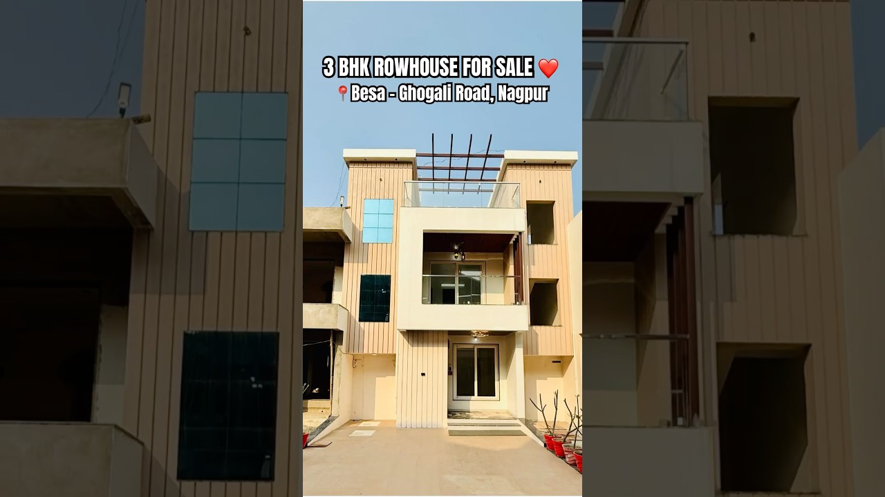 Find Your DREAM 3BHK Rowhouse in Nagpur!