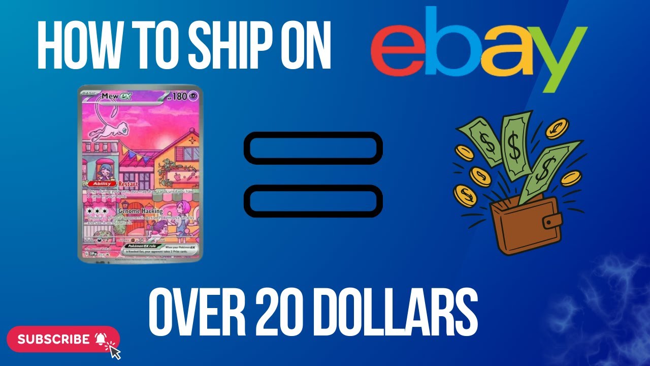 Как отправить дорогостоящие открытки на eBay стоимостью более 20 долларов