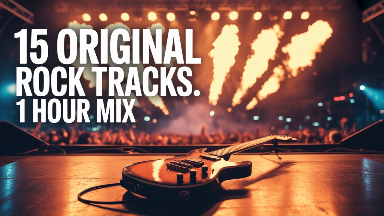 15 Original Rock Tracks | Hard Rock, Alternative, Metal, Classic Rock | 1 Hour Mix