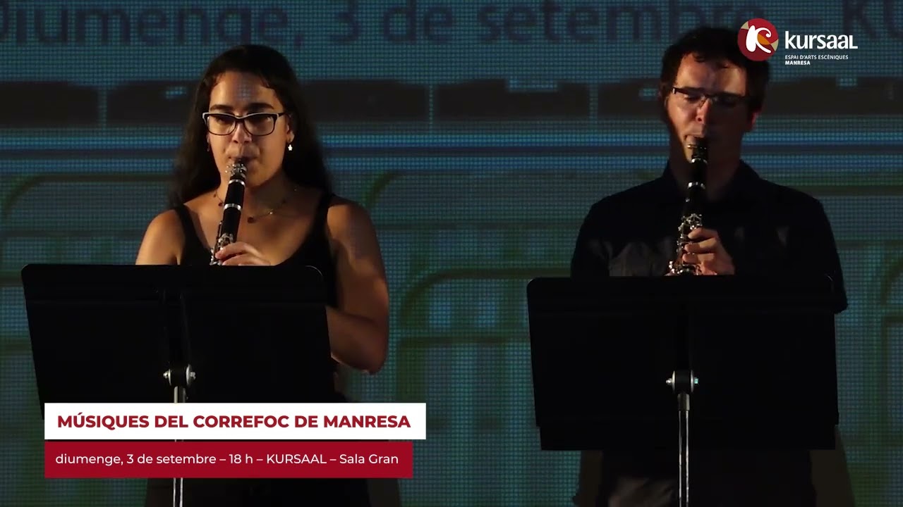 MUSIQUES DEL CORREFOC  DE MANRESA - 3 de setembre 2023 - Kursaal Manresa