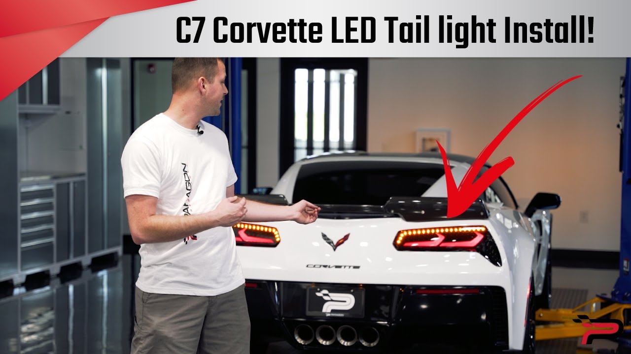 C7 Corvette LED Sequential Tail Light Install! - Paragon Performance