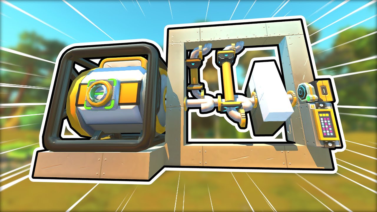 I Built a Piston Powered Battery Generator for Infinite Power! (Crashlander Survival Mod 08)