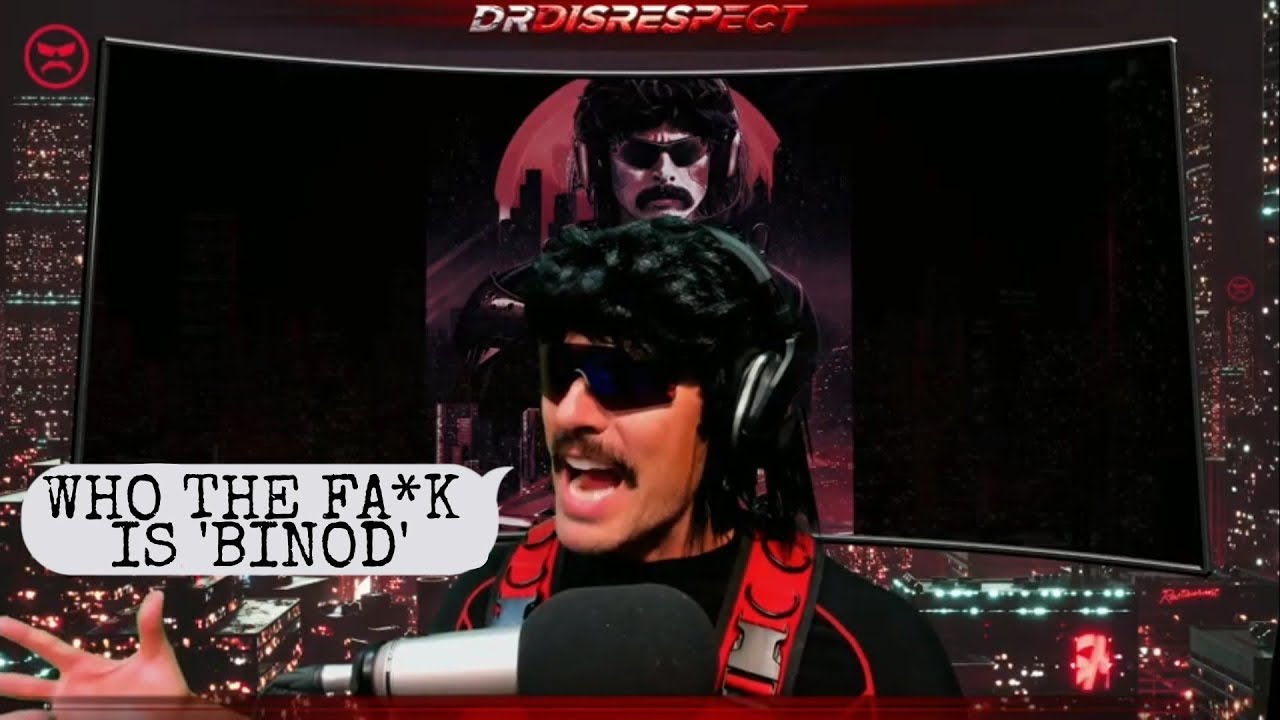Dr Disrespect Reacts On 'BINOD' MEME
