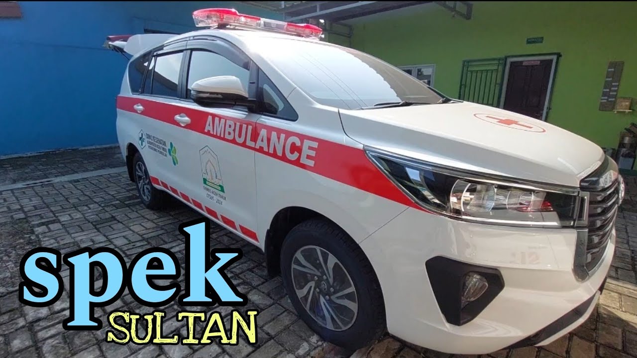 AMBULANCE CUMI DARAT - TERBARU 2024 #automobile #ambulance #innova