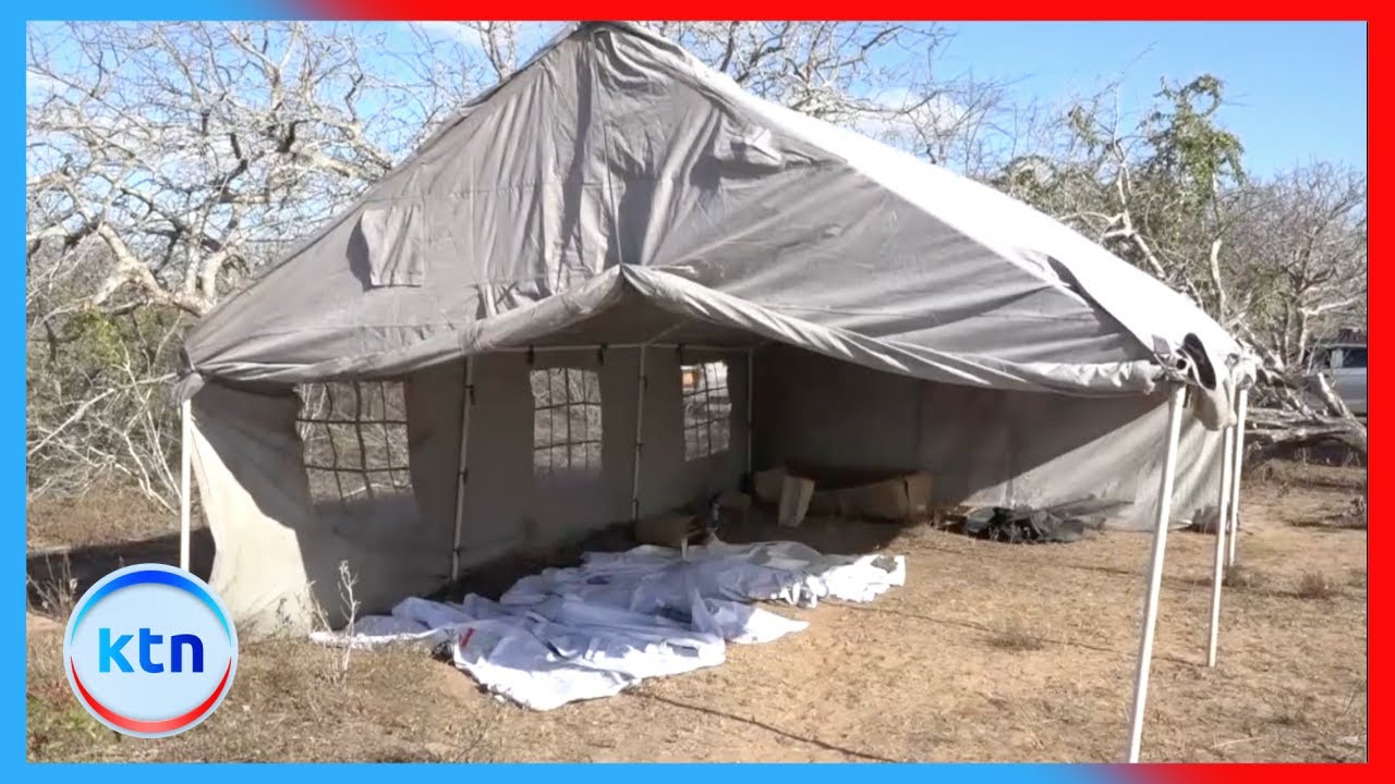 Six bodies exhumed from shallow graves in Kwa Binzaro village, raising the death toll to 25