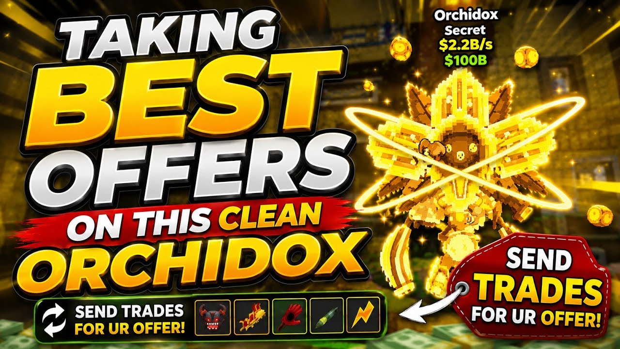 🔴Day 1 LIVE NOW: INSANE Trading in SAB and Best offer takes orchidox!!🔥 Road to 5k giveaway!!
