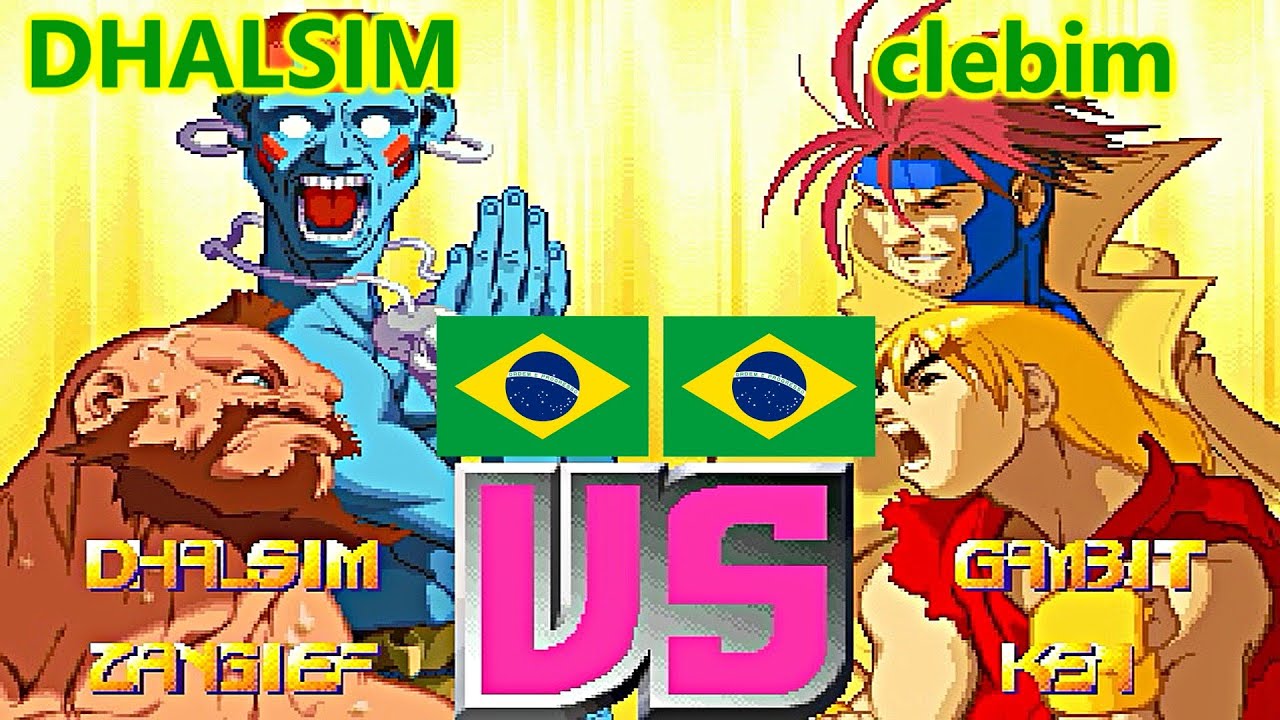 X-Men Vs. Street Fighter - DHALSIM vs clebim