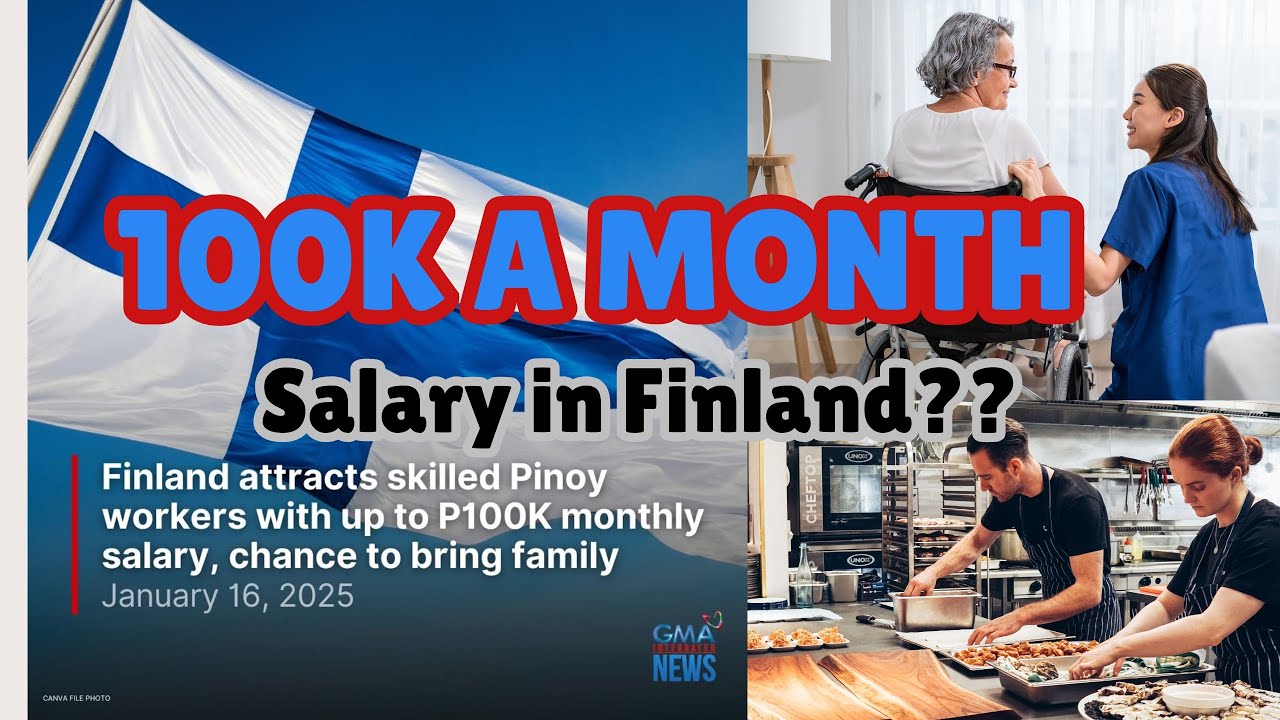 100 THOUSAND A MONTH SALARY IN FINLAND!|SKILLED WORKERS IN DEMAND IN FINLAND| KHAI IN FINLAND| OFW