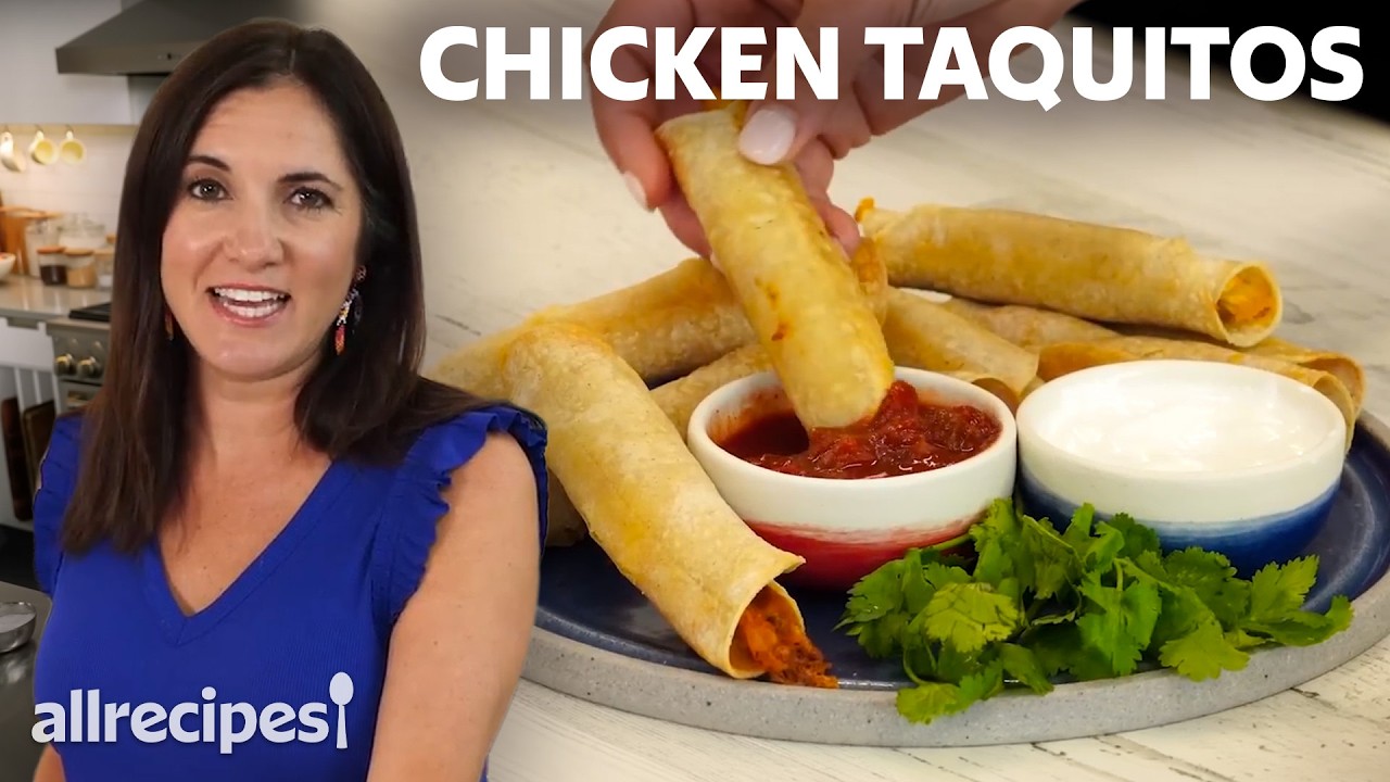 Как легко приготовить куриные такитос | Готовим | Allrecipes
