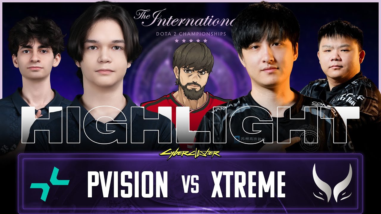 ไฮไลท์ | PVISION vs Xtreme Gaming | TI2025 Lower Bracket Final