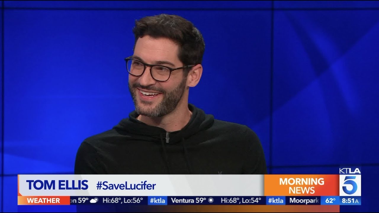 World Exclusive - Actor Tom Ellis Tells Sam that Fan Support of 