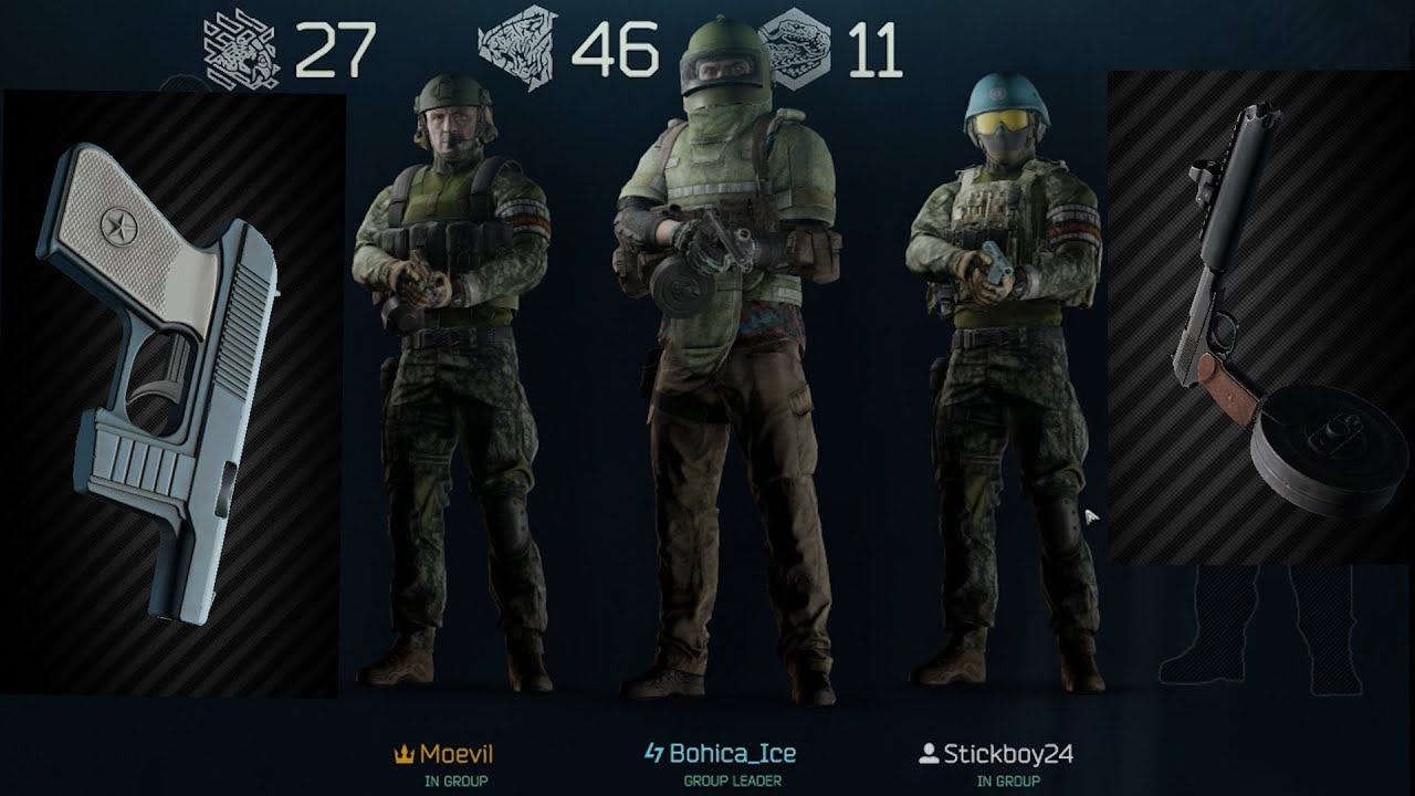 Moe's Tarkov Pistol Challenge!