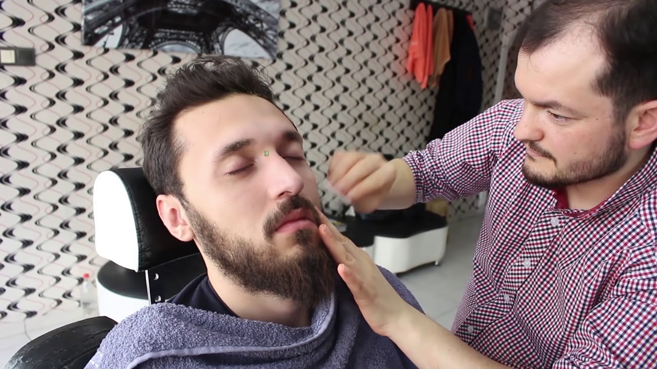 ASMR Turkish Barber Face Care and Body Massage 81