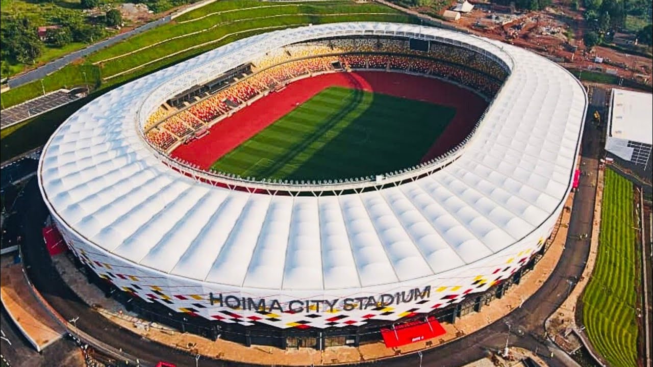 INSIDE THE NEW HOIMA NATIONAL STADIUM CONSTRUCTION 