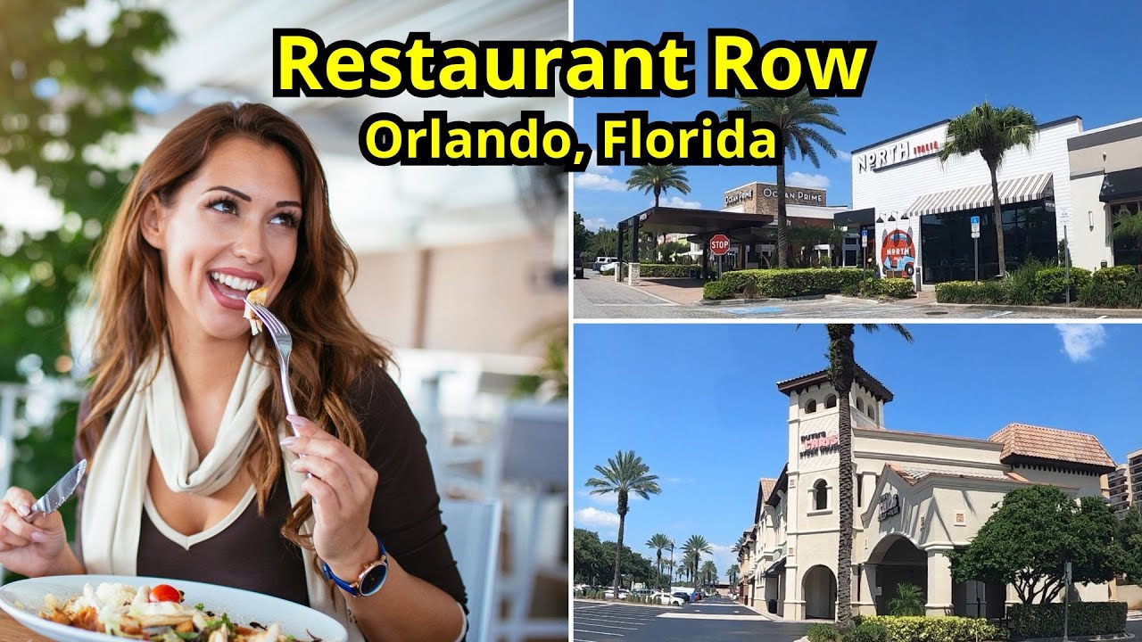 The Best Places to Dine in Orlando | Restaurant Row (Sand Lake Road)