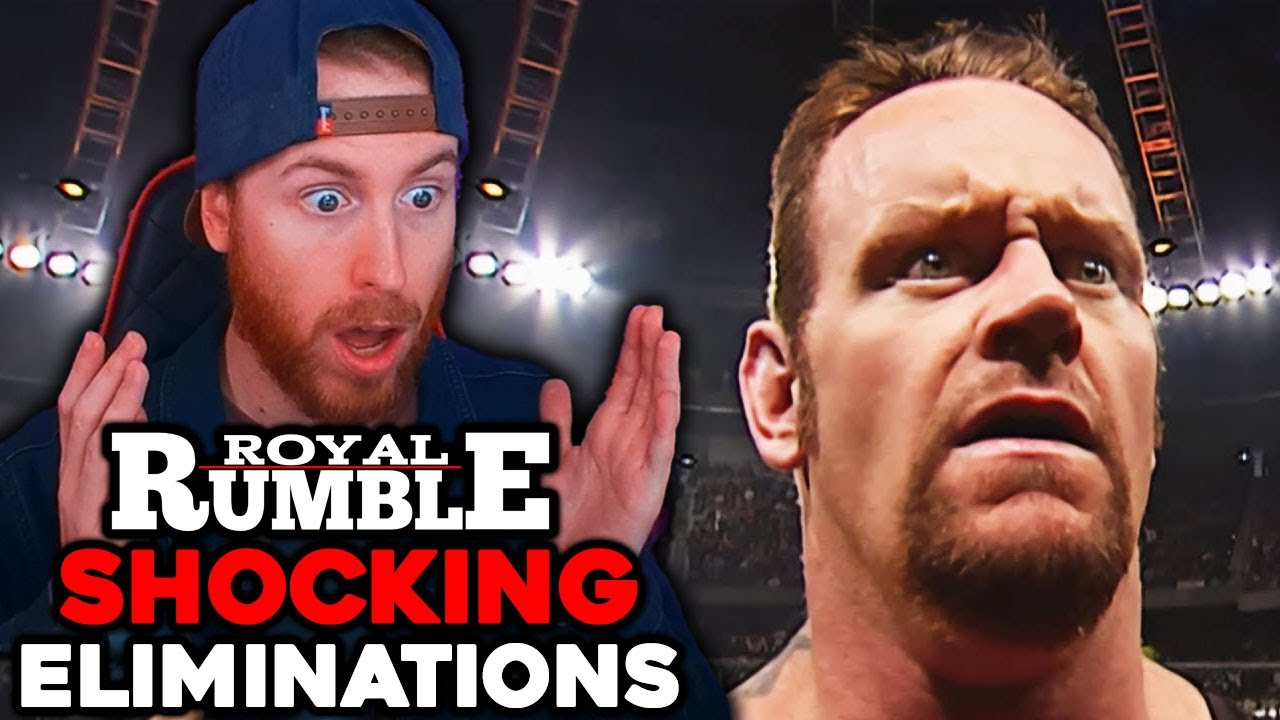 SHOCKING WWE Royal Rumble Eliminations
