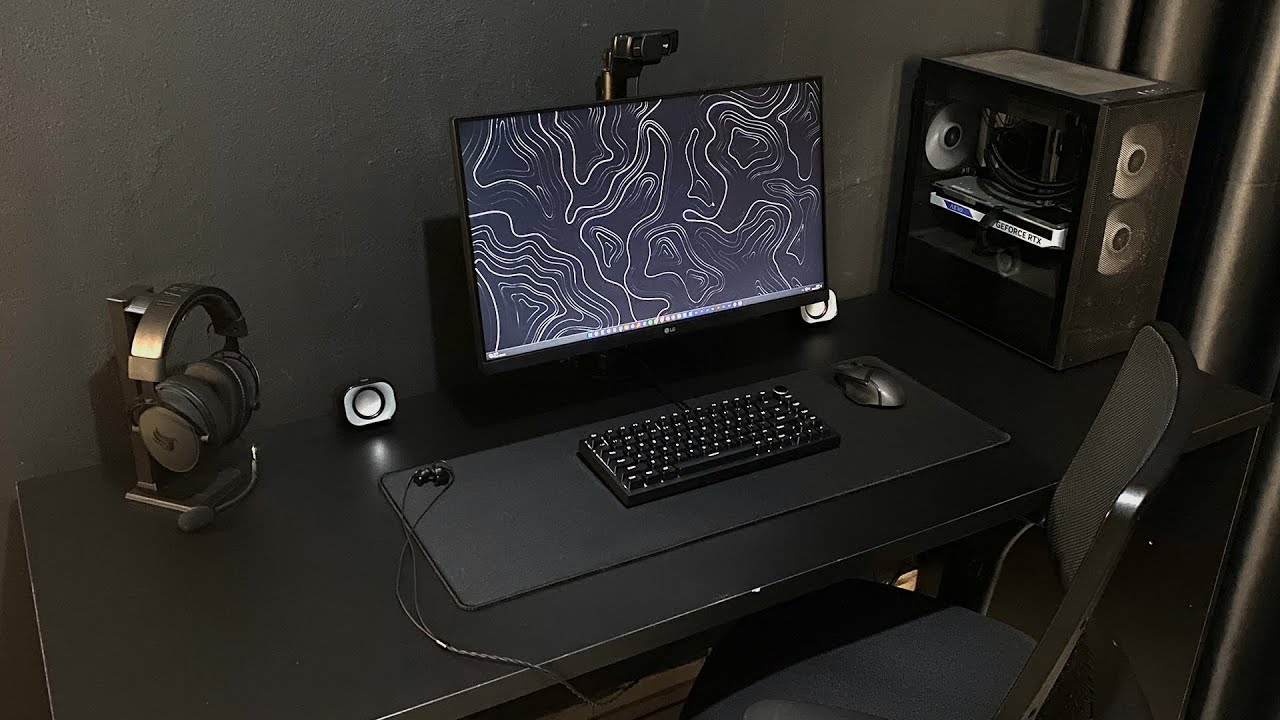 Meu Setup ALL BLACK Minimalista | NOVEMBRO 2024