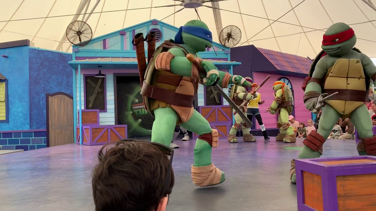 Teenage Mutant Ninja Turtles at Sea World