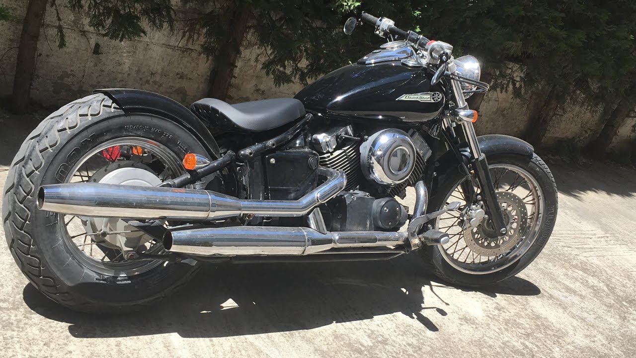 Yamaha XVS DragStar Bobber Project - The Build / Part 01