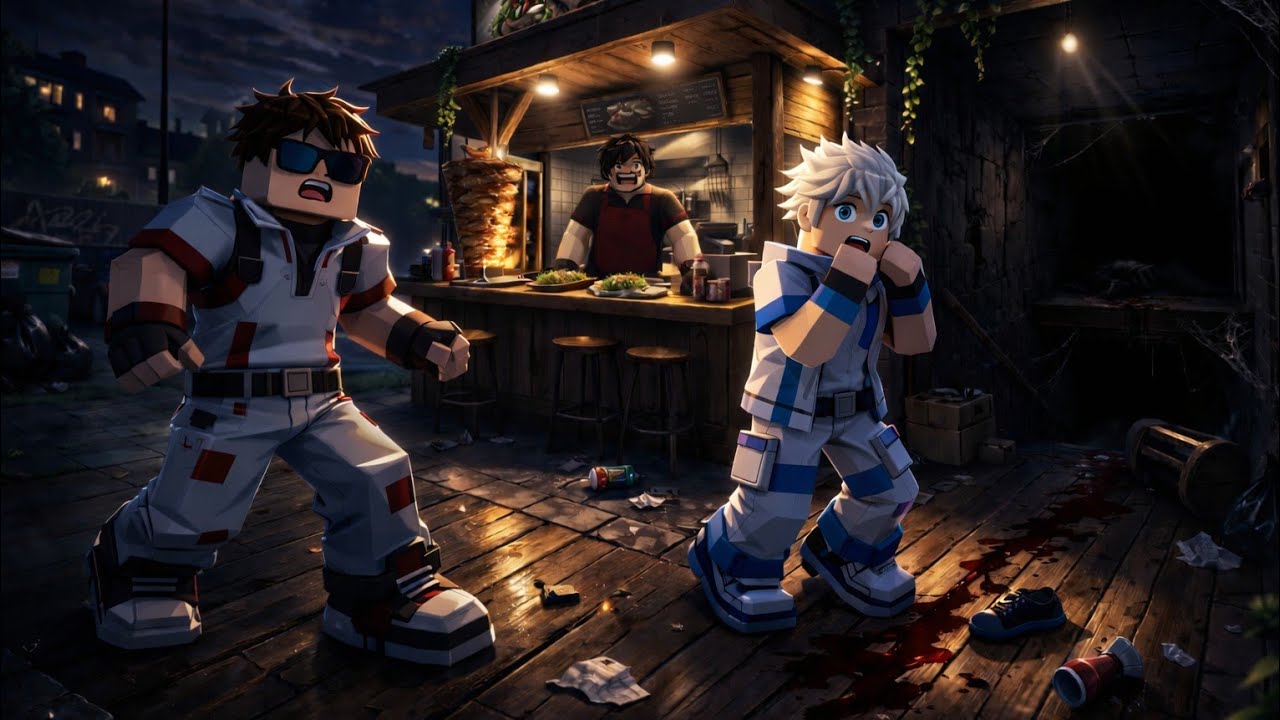 ARBEITE NIEMALS IN DIESEM KIOSK!!! Roblox Shawarma Kiosk