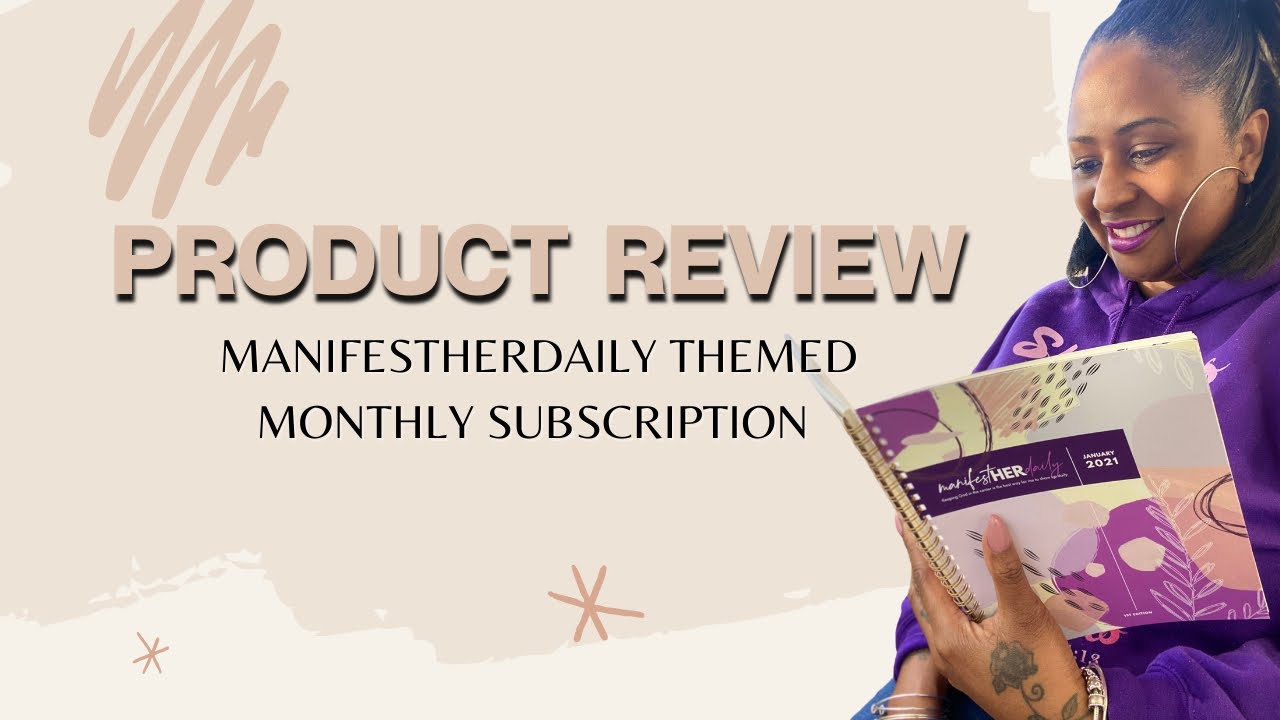 PRODUCT REVIEW | MANIFESTherDAILY | FAITH-BASED JOURNAL | MONTHLY SUBSCRIPTION